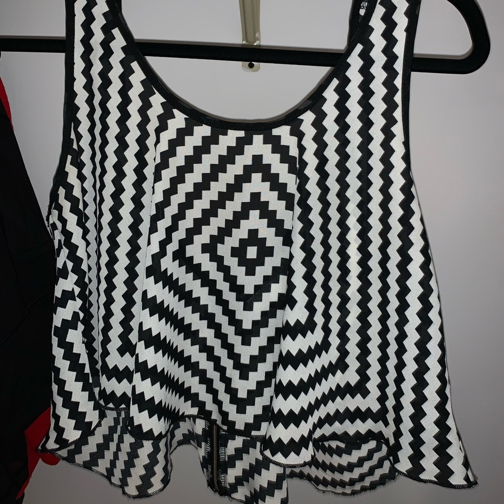 Crop top. Worn once.